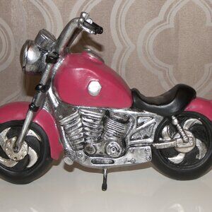 Motorcycle Garden Sculpture